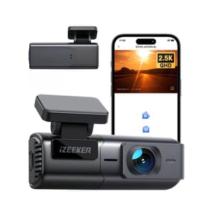 iZEEKER 1440P Dash Cam with WiFi, WDR, G-Sensor, Parking