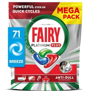 Fairy Platinum plus Lemon Dishwasher Tablets
