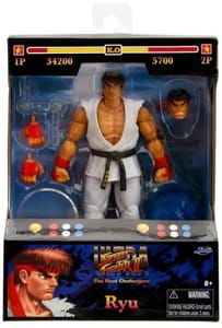 6-Inch Ultra Street Fighter II Ryu Action Figure, Wave 1