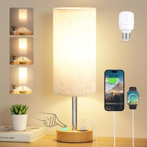 Touch Control Table Lamp with USB