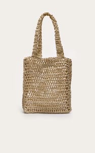 PRETTYLITTLETHING Woven Straw Bag
