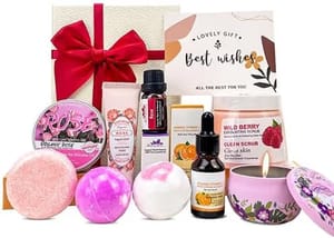 DORBOKER Relaxing Pamper Hamper Gift Set
