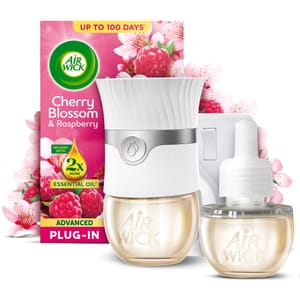 Air Wick Cherry Blossom & Raspberry Advanced Electrical Plug-in Kit 19ml
