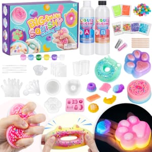 Liquid Silicone BIG Squishy Making Kit, 480ml All-in-One Beginner Kit