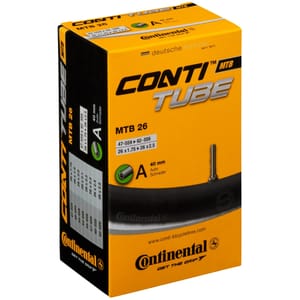 Continental MTB Inner Tube 26x1.75-2.25 in Schrader Valve 40mm