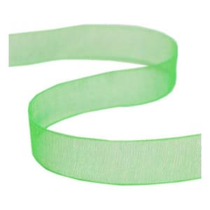 Australian Green Organdie Ribbon
