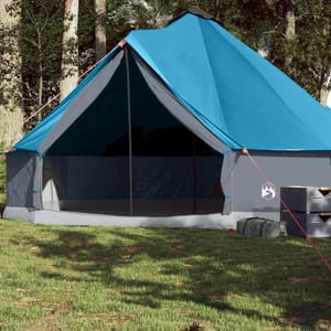 8 Person - vidaXL Modern Family Spacious Tipi Tent & Carry Bag