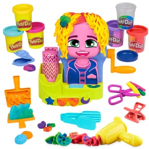 Play-Doh Hair Stylin' Salon Playset with 6 Cans
