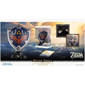 Zelda PVC Hylian Shield Statue, 29 Cm