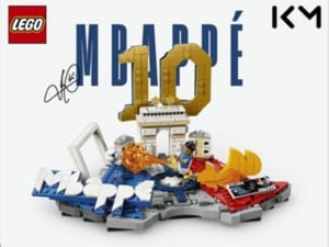 LEGO Editions Kylian Mbappe Football Highlights Construction Set 43013