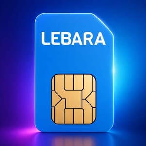 Lebara No Contract 5G Sim Only 35GB Data £2.62p/m First 8 Months