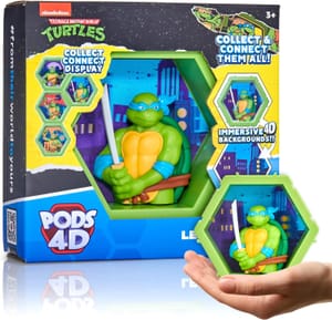 WOW! PODS 4D Ninja Turtles Leonardo Collectible Bobblehead Series 1
