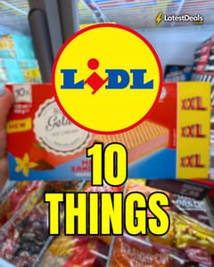 10 Things You SHOULD Be Buying at Lidl (Watch Video)
