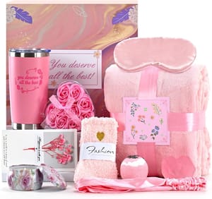 Gifts for Women: Candles, Blanket, Mugs