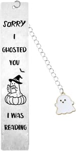 Ghosts Bookmark for Women Horror Book Lovers Gift