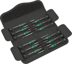 Wera Kraftform Micro Precision Screwdriver Set, 12 Pcs
