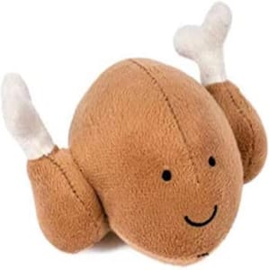 Petface Foodie Faces Roast Chicken Plush Dog Toy