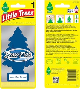 Little Trees Air Freshener New Car Fragrance Blue