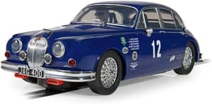 Scalextric C4596 Jaguar MK2 Slot Car, Blue, 3+