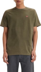 Levi's Men's Short Sleeve Original Housemark Tee, Olive Night, L