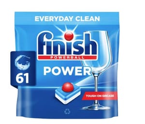 61 Tablets Finish Power All in One Dishwasher Tablets Regular