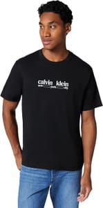 Calvin Klein Men's Graphic Tee Black Size S