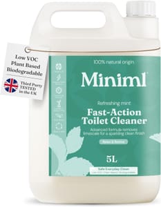 Miniml Eco Toilet Cleaner Refill 5L Spearmint-Peppermint Vegan Cruelty-Free
