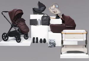 Bababing Raffi Travel System | 16 Piece Pushchair Bundle