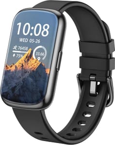 Smart Fitness Tracker for Android/iPhone with Heart Rate, BP, SpO2