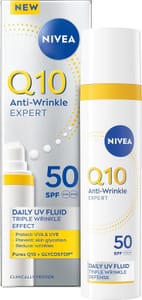 NIVEA Q10 Anti-Wrinkle UV Face Fluid SPF50 Matte Finish