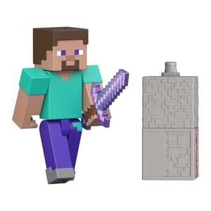 Minecraft Redstone Charged Figure GTP08 - Steve