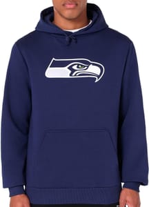 New Era NFL Seattle Seahawks Hoodie, Unisex, Dark Blue, M