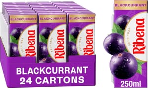 Ribena Blackcurrant Juice Drink Cartons - Multipack 24x250ml £4.95/£4.67 S&s