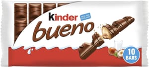 Kinder Bueno Classic 10-Pack Chocolate Bars