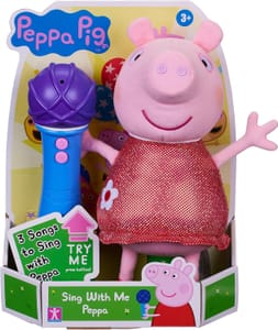 Peppa Pig Sing with Me Interactive Plush Toy with Microphone