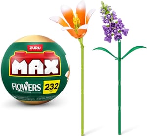 Max Build More Premium Flowers Building Bricks Lily SnagDragon ZURU
