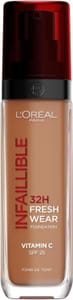 L'Oral Paris Foundation, Full Coverage, Hydrating, Dewy Deep Golden