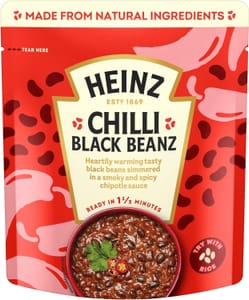 HEINZ Chilli Black Beans with Chipotle, Meal for One, 250g