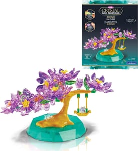 Lexibook Crystal Gem Flourishing Bonsai Purple Pink Green CRSS58
