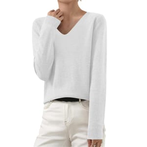 Women's Cashmere Sweaters Long Sleeve Tops