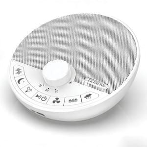 Portable White Noise Machine with 24 Sleep Sounds and Bluetooth