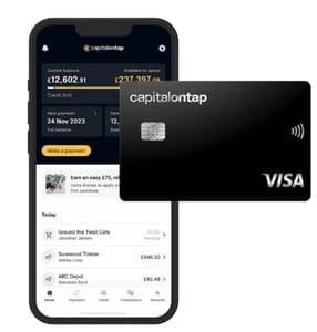 Free £75 Cash Bonus with Capital on Tap Business Credit Card + 1% Cashback
