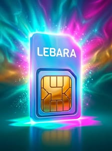 Lebara No Contract 5G Sim Only 10GB Data £1.63p/m First 9 Months