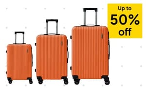 Up To 50% Off Selected Luggage At Tesco, Clubcard Prices With Free P&P