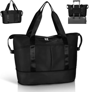 FIORETTO Underseat Convertible Carry-on Cabin Bag Black