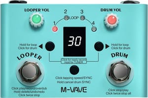 Looper Pedal with Drum Machine