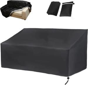HoldOneLight 3-Seater Outdoor Garden Bench Cover 163x66x89cm