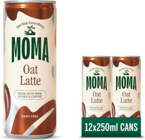 MOMA Iced Coffee 12 X 250ml Oat Latte Arabica Beans & Oats Vegan