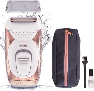 Wahl Rechargeable Showerproof Shaver for Women, Painless Hair Removal