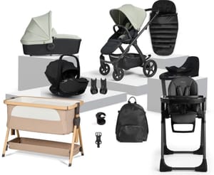 Silver Cross Tide Ultimate Baby Bundle, 15 Pieces, 3 Colours